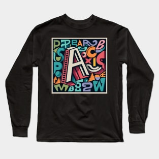 Letters Long Sleeve T-Shirt